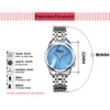 Chenxi Frauen Blume Textur Zifferblatt Armbanduhren Für Damen Quarzuhr Mode Weibliche ReloGio Feminino Uhr Uhren Wasserdicht Q0524