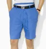 Mode shorts män casual overaller ponny mode golf fempunkts vita sportbyxor strand tidvatten