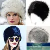 Women Hats Russian Tick Fluffy Imitation Fur Hat Winter Faux Fur Caps Warm Headband Plush Earwarmer Ski Hat Factory price expert design Quality Latest