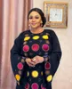 Vêtements ethniques 2021 Mode Africaine Maxi Robe Dashiki Lâche Conception Forage Robes Africaine Femme Longue Grande Taille