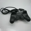 PS2振動モード用有線コントローラハンドル高品質ゲームコントローラジョイスティック適用製品PS2ホストブラックカラー