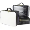 travel makeup bag with compartments