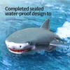 2 4g remote control shark rc boat toy highspeed speed underwater electric racing boat summer water toys