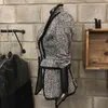 春の女性の格子縞のシングルボタンのスーツのカバーファッションパーソナリティ高品質韓国風スリムトップ女性ブレザー210510