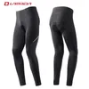 Pantaloni da corsa LAMBDA Ciclismo da uomo Lungo Pile invernale Warm Up Pantaloni MTB da bicicletta traspiranti Leggings sportivi riflettenti Collant da bici