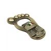 Creative Design Italy Beer Bottle Opener Fridge Magnet Baby Shower Gift Wedding Party Favors Foot Shape Openers JJB11414