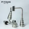 wholesale Ti domeless nail titanium nails 14 & 18 mm Pipe glass bong Quartz Nail made In china factory directly selling