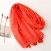 Marke 2022 Frühling Frauen Schal Mode Cape Baumwolle Gefühl Viskose Hijabs Schals für Damen Schals und Wraps Pashmina Stolen Y220228