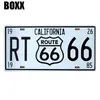 Route66 Metal Plate Mexico Tin signe Vintage Mur Bar Paps Papes Règles Garage Kitche