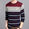 Covrlge Mens sweter jesień okrągły kołnierz sweter mężczyźni marki odzież dzianina koszula slimfit moda sweter polo MZM050 211018