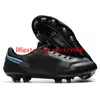 2021 Tiempo Legend 9 Elite FG scarpe da calcio Focus Motivazione Rawdacious Black Pack 9th Mens scarpe da calcio basse alla caviglia tacchetti