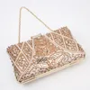 Clutch Bag Dames Avond Luxy Mooie Maan Abrikozen Parel Portemonnee Luxe Handtas Handgemaakte Bruiloft Shoulder ZD1536