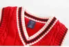 Colete de camisola para crianças meninos waistcoat outono crianças roupas crianças escola roupas primavera outwear para meninas olome 0-12 jaqueta y1024