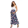 Sexy Dresses Pregnant Women Clothes Sleeveless Vest Soild Color Maternity Casual Sexy Dress zwangerschaps kleding Q0713