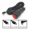 Car Cigarette Lighter Charger With Switch 3.5m Micro Mini USB Cable Input DC 12V - 24V Output 5V 2A