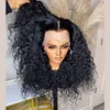 Nova Borgonha Curly 13x5.5 Rendas Front Straight Wigs 100% Cabelo Humano 99J Wig Virgin Brazilia Pré-Brasileira Padrado 150% Densidade Para As Mulheres Negras Branqueadas Nós