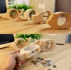 Wooden Animal Money Saving Box Gifts for Kids Elephant Piggy Banks Pig Whale Hippo Moneys Storage Boxes 40pcs SN2312