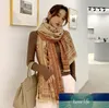 Scarves Winter Scarf Women Cashmere High Quality Warm Foulard Lady Air-conditioned Office Thick Soft Shawls Wraps Factory price expert design Quality Latest Style