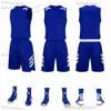 2021 Mens New Blank Edition Basketball Jerseys Nom personnalisé Numéro personnalisé Meilleure qualité Taille S-XXXL Violet Blanc Noir Bleu VSZPE