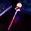 DHL Led Party Varinha Mágica Glow Stick Piscando Show Holiday Decoração suprimentos para Casa Boneco de Neve Sticks Brinquedo de Natal 4961