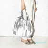 Avondtassen trendy ontwerper stropdas geverfd canvas tas gewassen wolk doek schouder 2021 eenvoudige inkt reizen handtassen hand