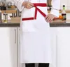 Ocak cafe sunucu garson garson mutfak pişirme için yarım bel önlüğü otel şef önlükleri şef üniforma bel