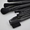 Power Face Brush Strumenti per il trucco 12 pezzi Set di pennelli Kit da viaggio Bellezza Fondotinta professionale Ombretto Cosmetici Pennello per trucco Fard Correttore