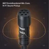 BlitzWolf BW-CM1 Mini 3.5 MM Lavalier Omnidirectionnel Microphone Cardioïde HiFi Son Réduction Du Bruit Mic DJI OSMO Caméra