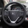 Synthetic Leather Car Steering Wheel Cover For Honda CRV Crv 2012 2013 2014 2015 2016 J220808277W