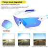 2018 gepolariseerde sport zonnebrillen met 5 verwisselbare lens voor mannen vrouwen fietsen running Driving Fishing Golf Baseball Glasses5895155