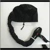 Preto / Sliver / Pink Portátil Cabelo Macio Cap de Secagem Ajustável Womens Womens Blow Secador Rápido Cap Home Home Seldressing Salon Acessórios de abastecimento VK2TE