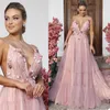 Summer Spaghetti Mermaid Evening Dress Bridesmaid Wear 3D Flower Appliqued Beads Party Prom Dresses Gowns Formal Robe De Soiree