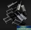 3ml 10pcs Pack3ml Empty Mascara Tube Eyelash Cream Vial Liquid Bottle Sample Cosmetic Container with Leakproof Inner Black Cap