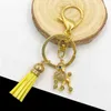 Handmade Greek Sorority Sigma Gama Rho Poodle Menina Coração 1922 Tassel Chaveiros Chaveiros Anéis Saco Acessórios Jóias