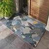 Carpets PVC Entrance Doormat Non Slip Door Mats For Indoor Outdoor Kitchen Area Rugs Stone Printed Waterproof Bathroom Bath Floor Mat