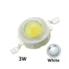 Perline di luce 100 pz/lotto Real Full WaCREE 1W 3W LED ad alta potenza Lampadina Diodi SMD 110-120LM Chip LED per - 18W Spot Downlight