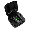 Auricolari TWS Surround Music Cuffie wireless Auricolari sportivi per smartphone IPX5 Auricolare impermeabile con display a LED Auricolare In ear tipo C Porta di ricarica J6