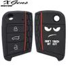 Silicone Key Case Couverture pour VW Polo Golf 7 Tiguan pour Skoda Octavia Kaq Karoq pour le siège Ateca Leon Ibiza 2016 2018 2018 2018