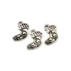 220 sztuk Antique Silver Alloy Christmas Charms Wisiorki do tworzenia biżuterii, Kolczyki, Naszyjnik i Bransoletka 10x13.5mm A-645