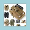 Outdoor Bags Sports & Outdoors Tactical Molle Pouch Belt Bag Military Waist Fanny Pack Phone Pocket Drop Delivery 2021 Abj5S