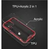 Fábrica Atacado TPU Acrylic 2 em 1 Casos de telefone claro para iPhone 13 Pro Max 12 11 XR XS Samsung Galaxy S22 PLUS A13 Z Dobre 3 Moto G Pura Capa Hard Transparente