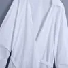 Za White Poplin Vintage Shirt Women Long Sleeve Pleated Spring Tied Shirts Woman Fashion Front Wrap Casual Top 210602