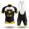 2022 US Army Cycling Team Jersey Bike Shorts Bib Set Ropa Ciclismo MenS MTB Shirt Summer Pro Bicycling Maillot Bottom Clothing285i