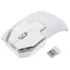 Ultra-tunna 2,4 GHz trådlösa möss Färgglada Creative Transparent Lysous Mute Mouse Girls Office Holiday Gift Mode Mouses For PC Laptop