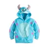 LOVE DD&MM Boys Coat Boys Girls Clothing Cartoon Classic Models Long-Sleeved Zipper Hooded Sweaters Kids Jacket 210715