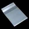 Wrap Prezent 500pcs Matte Clear Plastic Autheive Snack Retailes Pakiet Bag impreza impreza Dookies Candies Fasola Packagi246d