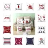 Christmas pillow case printing cushion cover Santa Claus deer waist support home PillowCase decoration Bedding Supplies T2I53004