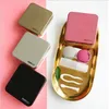 Reflective Cover contact lens case with mirror color contact lenses Storage set Container cute Lovely Travel kit box Women