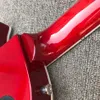 Palissander Fingerboard Elektrische Gitaar, Cherry Burst Color Maple Top, Solid Mahonie Body elektrische gitaar