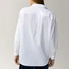 Mulheres Blusas Camisas Inglaterra Estilo Escritório Senhora Simples Poplin Puro Blusa Branco Mulheres Blusas Mujer de Moda 2021 Camisa Tops Busine